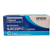 Cartucho de Tinta Cian Epson SJIC22P COLORWORKS C3500