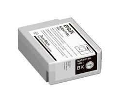 Epson SJIC41P-BK - Negro brillante - original para ColorWorks CW-C4000, CW-C4000E (BK)  E4 N2