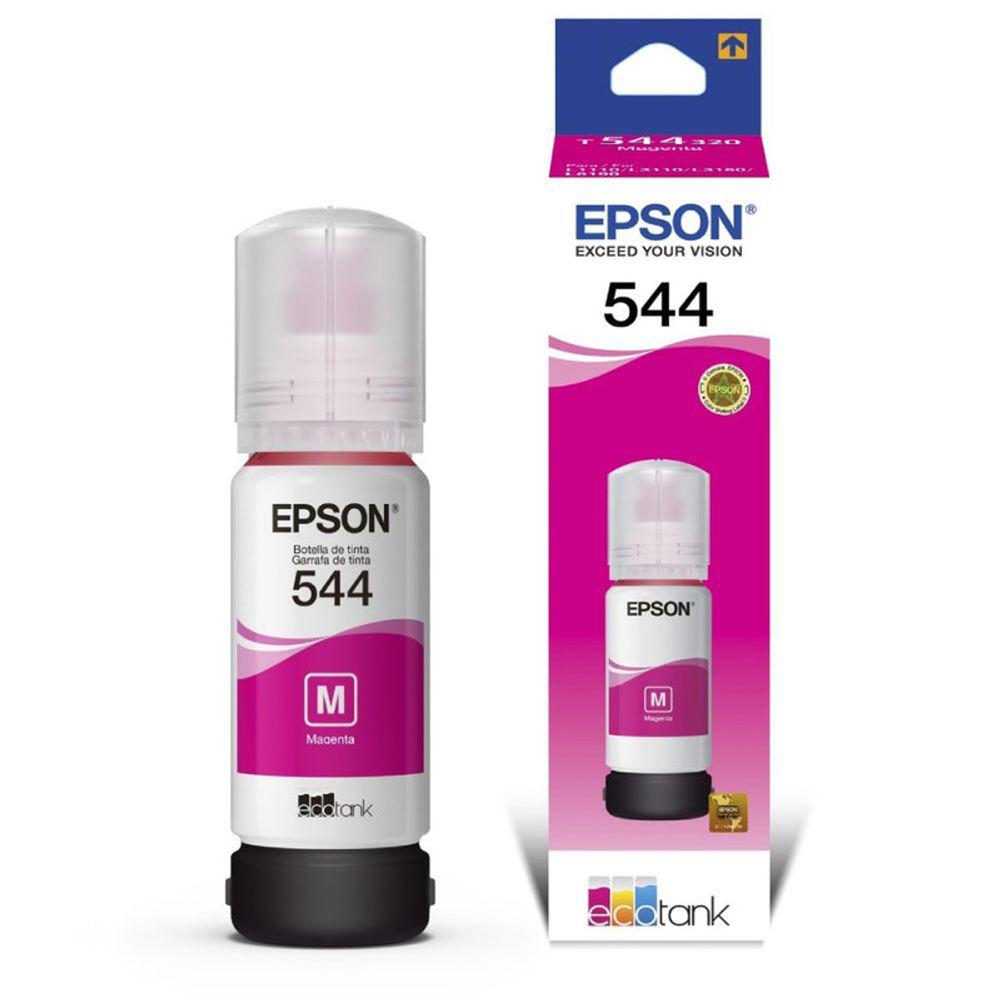 EPSON T544 MAGENTA INK BOTTLE L110 L3110 L3150 L5190 L1250 L3250  BOD REC MOST