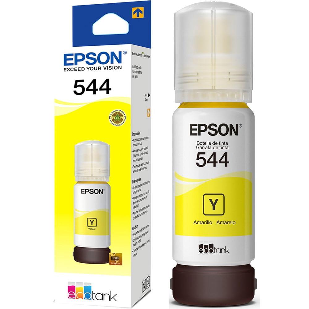 EPSON T544 YELLOW INK BOTTLE L1110 L3110 L3150 L5190 L1250 L3250  