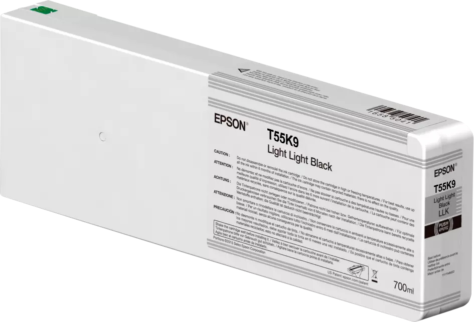 Cartucho de Tinta Gris Claro UltraChrome HD, 700 ML/P7000/9000  E3 N2
