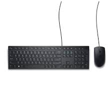 [ID002DEL59] DELL WIRED KEYBOARD MOUSE COMBO KM300C-LTN SPANISH  BOD REC MOST