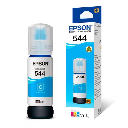[T544220AL] EPSON T544 CYAN INK BOTTLE L110 L3110 L3150 L5190 L1250 L3250 BOD REC MOST